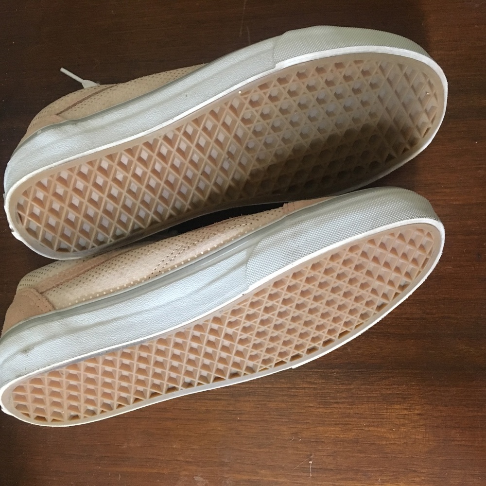 Vans Pink Suede Sparkle Sneakers - Picture 7 of 7